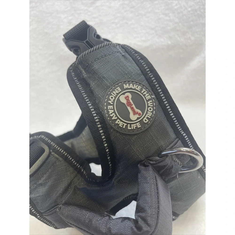 DogLemi‎ Dog Harness Vest Step-in Adjustable Pet Comfort Padded Reflective Gray